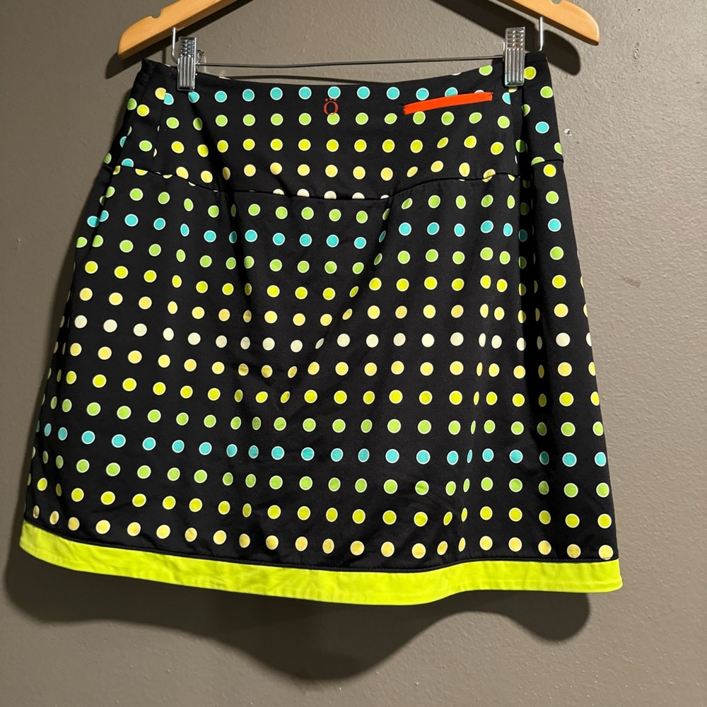 Kinona Polka Dot Athletic Skort Size Large - Picture 2 of 9